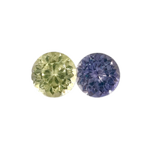 3.5mm Calibrated Round Cut Natural Fancy Sapphire Pastel Mismatch Pair for 14k White Gold Earring Top Cutting & Luster |Unheated Loose Stone