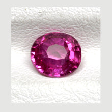 1.02 Carat Natural Hot Pink Sapphire Oval Cut with Brilliant Luster