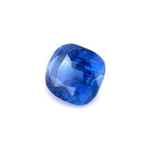 4.05Carat Natural Blue Sapphire Gemstone Square Cushion Cut Royal Blue Color Excellent Luster| Heated Loose Stone