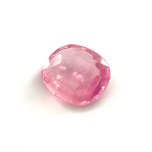 1.23Crts Natural Rare Padparadscha Sapphire Cushion Cut Gold, Diamond Jewelry Engagement/Wedding/Birthday gift for her | Heated Loose Stone