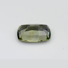 1.36Carat Natural Green Sapphire Gemstone Cushion Cut Unique Green Color Brilliant Luster | Heated Loose Stone