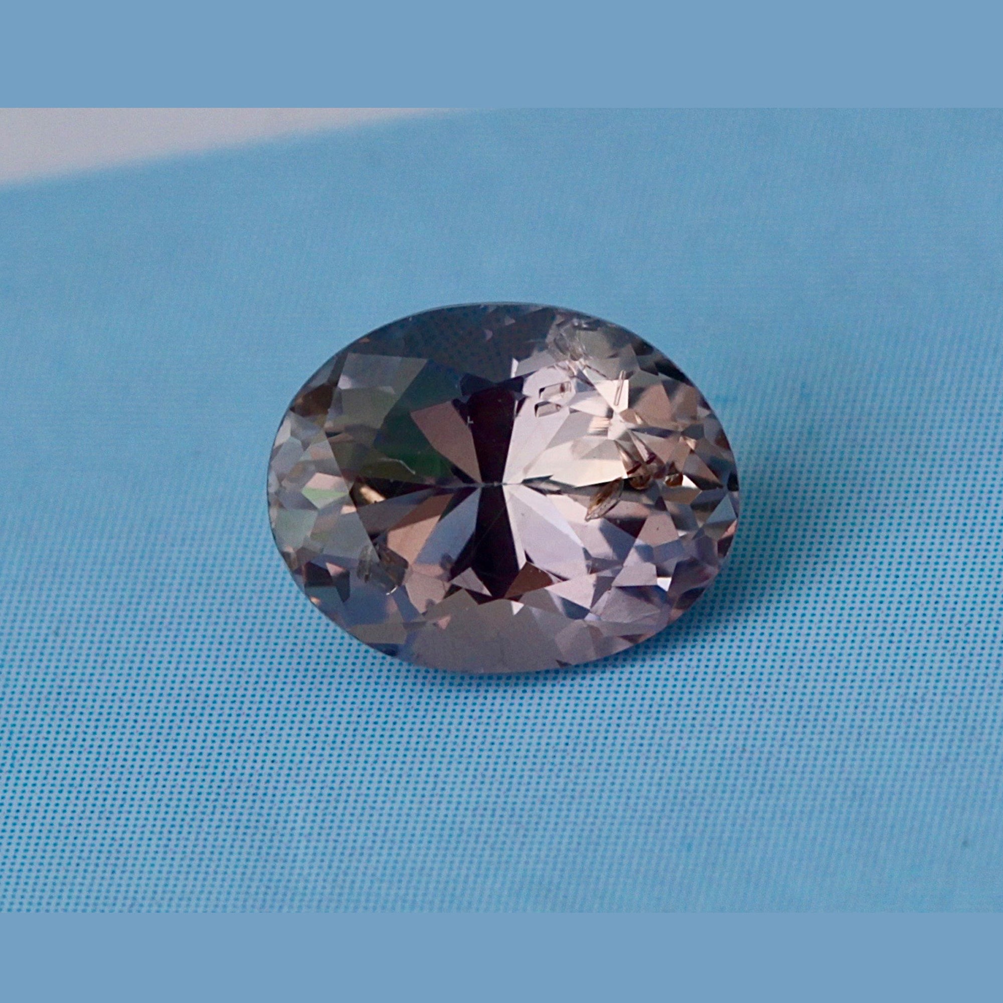 0.74Carat Natural Pink Sapphire Gemstone Oval Cut