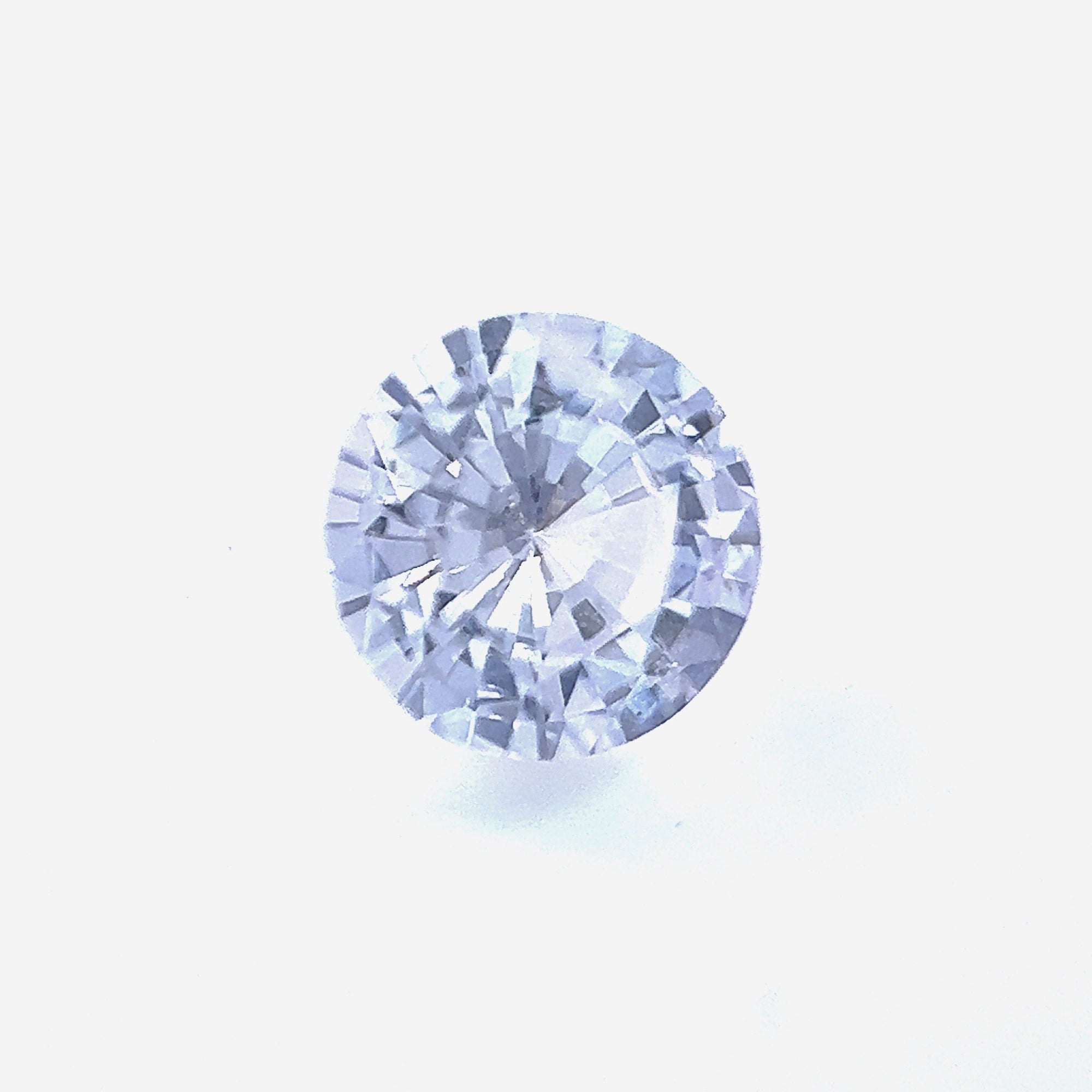 0.92Carat Natural Rare White Sapphire Gemstone