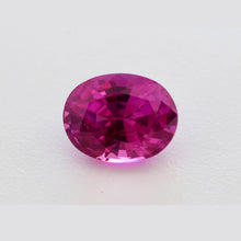 1.36Carat Natural Ultra Rare Hot Pink Sapphire Gemstone Oval Cut Brilliant Luster Top Stone with Exquisite Color | Heated Loose Stone