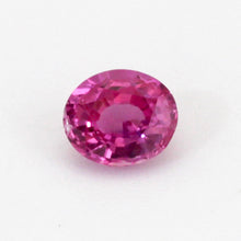 0.82Carat Natural Hot Pink Sapphire Gemstone Oval Cut