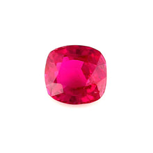 Natural 1.00Carat Untreated Mozambique Ruby Gemstone Vivid Red to Pigeon's Blood Square Cushion Brilliant Luster | Unheated Loose Stone