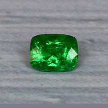 1.25Carat Beautiful Natural Tsavorite Cushion Cut Emerald Color Very Good Luster | Unheated Loose Stone