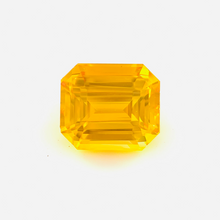 PREMIUM 2.17Carat Natural Yellow Sapphire Emerald Excellent Cut Brilliant Luster Canary Yellow Loupe Clean Top Stone | Heated Loose Stone