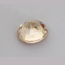 1.09Carat Natural Peach Sapphire Gemstone Champagne Color Round Cut Excellent Cutting Brilliant Luster | Unheated Loose Stone