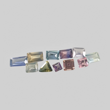 2.25Carat 11Pcs Natural Fancy Sapphire Gemstone Pastel Shade Well Cut No Inclusion Pendent Ring Earring Jewelry Making |Unheated Loose Stone