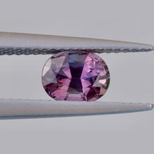  1.04 Carat Natural Purple Sapphire Oval Cut Brilliant Luster