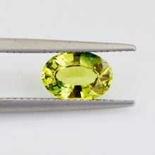 1.86Carat Natural Unique Yellow Green Sapphire Party Sapphire Mix Color Sapphire Oval Cut With Brilliant Luster | Heated Loose Stone