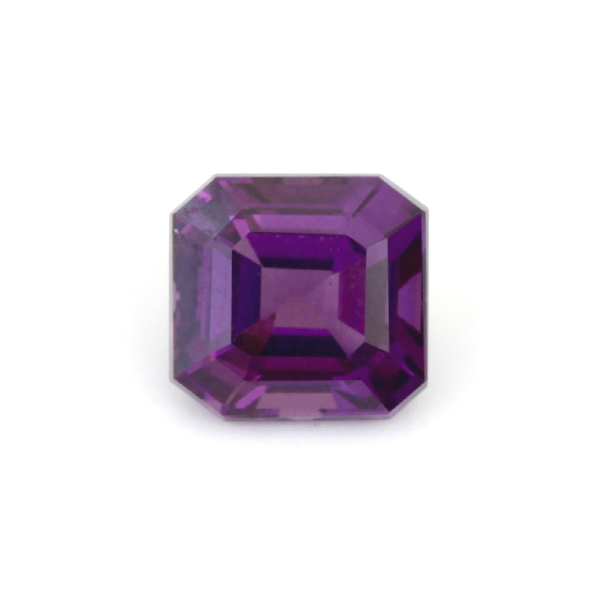 2.15Carat Natural Purple Spinel Ascher Cut Excellent Cutting Brilliant Luster Vivid Purple Color loupe Clean | Unheated Loose Stone