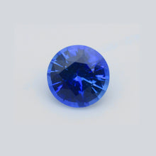 0.63 Carat Natural Blue Sapphire Gemstone Round Cut Very Good Color Brilliant Luster Unheated Loose Stone