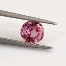 RESERVED 1.56Carat CERTIFIED Natural Rare Padparadscha Sapphire King Sapphire Gemstone Round Very Good Color Brilliant Luster| Unheated Loose Stone