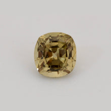 1.03 Carat Natural Fancy Sapphire Gemstone Champagne Color Cushion Shape