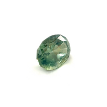 5.0mmx4.0mm Natural Untreated Green Sapphire Gemstone 14k Minimalist Ring/Pendant Silver Jewelry for Birthday Gift | Unheated Loose Stone