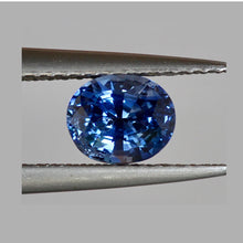 0.94 Carat Natural Blue Sapphire Gemstone Oval Cut With Very Good Luster