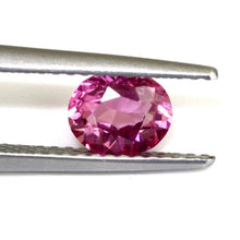 0.78Carat Natural Pink Sapphire Gemstone Oval Cut