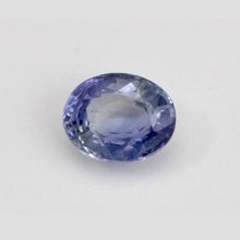 1.08Carat Natural Blue Sapphire Gemstone Ice Blue Color Oval Cut With Very Good Luster | Heated Loose Stone