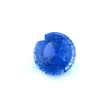 0.92Carats 5.7mm Round Natural Blue Sapphire Gemstone