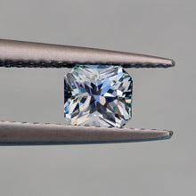 0.89Carat Natural Green Sapphire Gemstone Radiant Cut