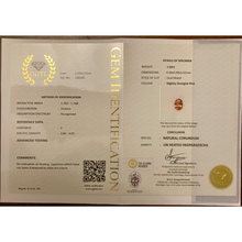 1.02 Carat Certified Natural Rare Padparadscha Sapphire with TOP Color and Brilliant Luster1.02 Carat Certified Natural Rare Padparadscha Sapphire with TOP Color and Brilliant Luster