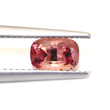 1.28Carat Natural Rare Padparadscha Sapphire King Sapphire Gemstone Cushion Cut With Very Good Color Very Good Luster | Heated Loose Stone