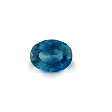 1.53Carats Natural Teal Sapphire Blue Green Sapphire Gemstone Oval Cut With Very Good Luster | Heated Loose Stone