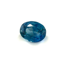 1.53Carats Natural Teal Sapphire Blue Green Sapphire Gemstone Oval Cut With Very Good Luster | Heated Loose Stone