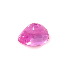 1.23Carats Natural Pink Sapphire Gemstone Pear Cut With Very Good Luster | Heated Loose Stone