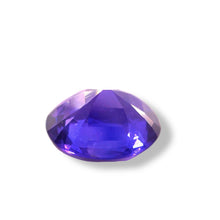 Loose purple sapphire oval – brilliant luster gemstone for custom ring design