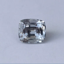 0.84Carat Natural White Sapphire Gemstone Cushion Cut