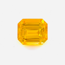 PREMIUM 2.17Carat Natural Yellow Sapphire Emerald Excellent Cut Brilliant Luster Canary Yellow Loupe Clean Top Stone | Heated Loose Stone