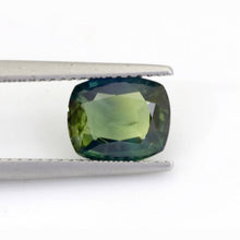 2.82Carat Natural Green Sapphire Gemstone Cushion Cut Very Good Luster | Heated Loose Stone