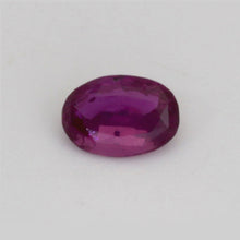 0.82Carat Natural Purple Sapphire Gemstone Oval Cut