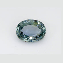 1.44Carat Natural Green Sapphire Gemstone Oval Cut Mint Green Color with Brilliant Luster | Heated Loose Stone
