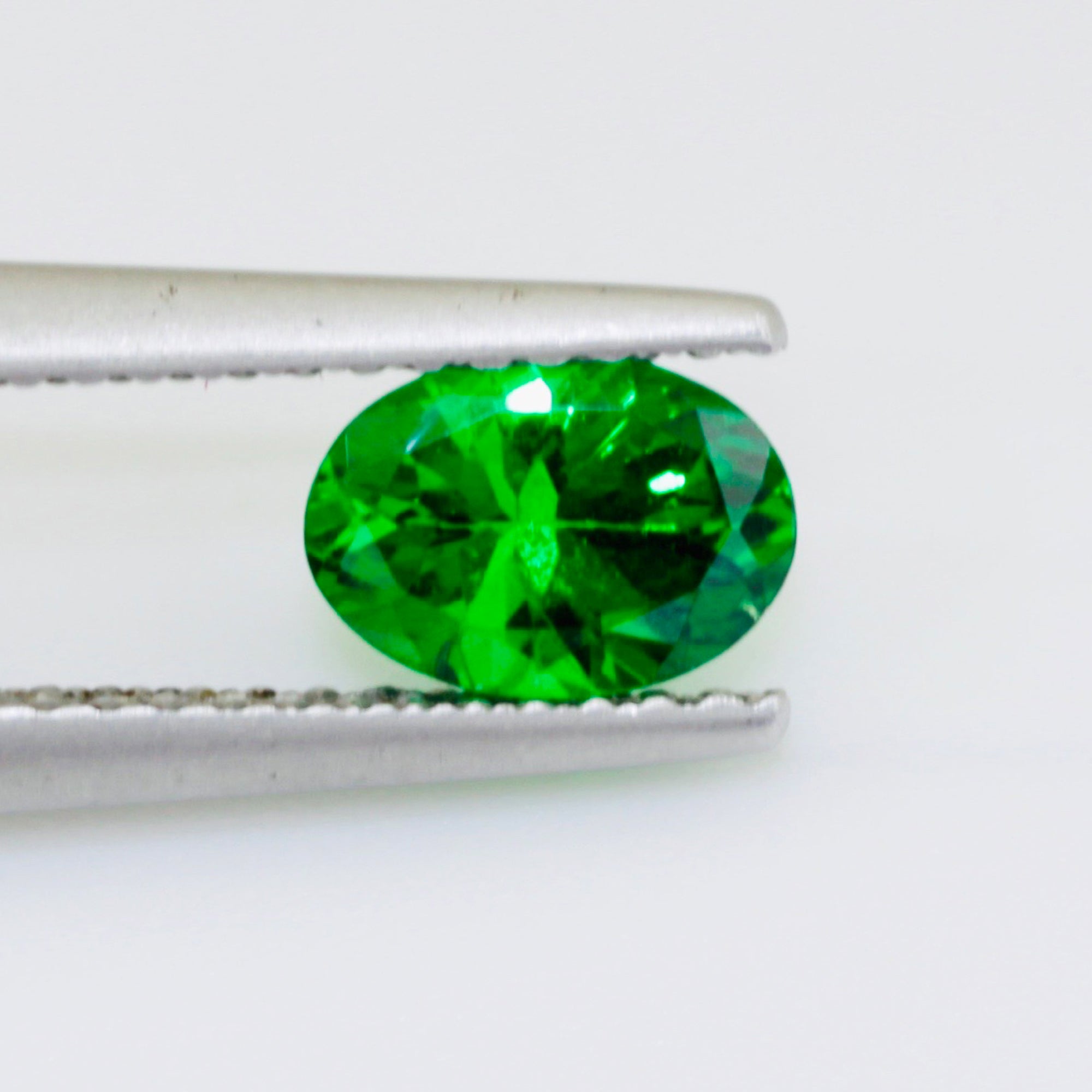 0.78Carat Natural Tsavorite Gemstone Oval Cut