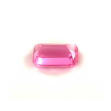 1.00Carat Natural LOUPE CLEAN Mahengi Pinkish Red Spinel Emerald Cut Brilliant Luster 18k Yellow Gold Spinel Ring | Unheated Loose Stone