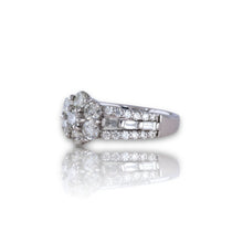 High Quality Diamond Studded Platinum Ring CERTIFICATION PROVIDED/ Engagement Ring/ Platinum ring/ Gift Ring