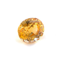 2.13Carat Natural Yellow Sapphire Oval Cut Golden Yellow Brilliant Luster | Unheated Loose Stone