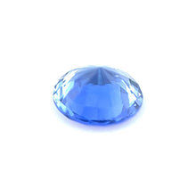 0.54 Carat Natural Blue Sapphire Gemstone Unheated Round Cut Excellent Cut Good Color Brilliant Luster Loose Stone