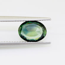 2.54Carat Natural Green Sapphire Gemstone Oval Cut Unique Color with Brilliant Luster | Heated Loose Stone