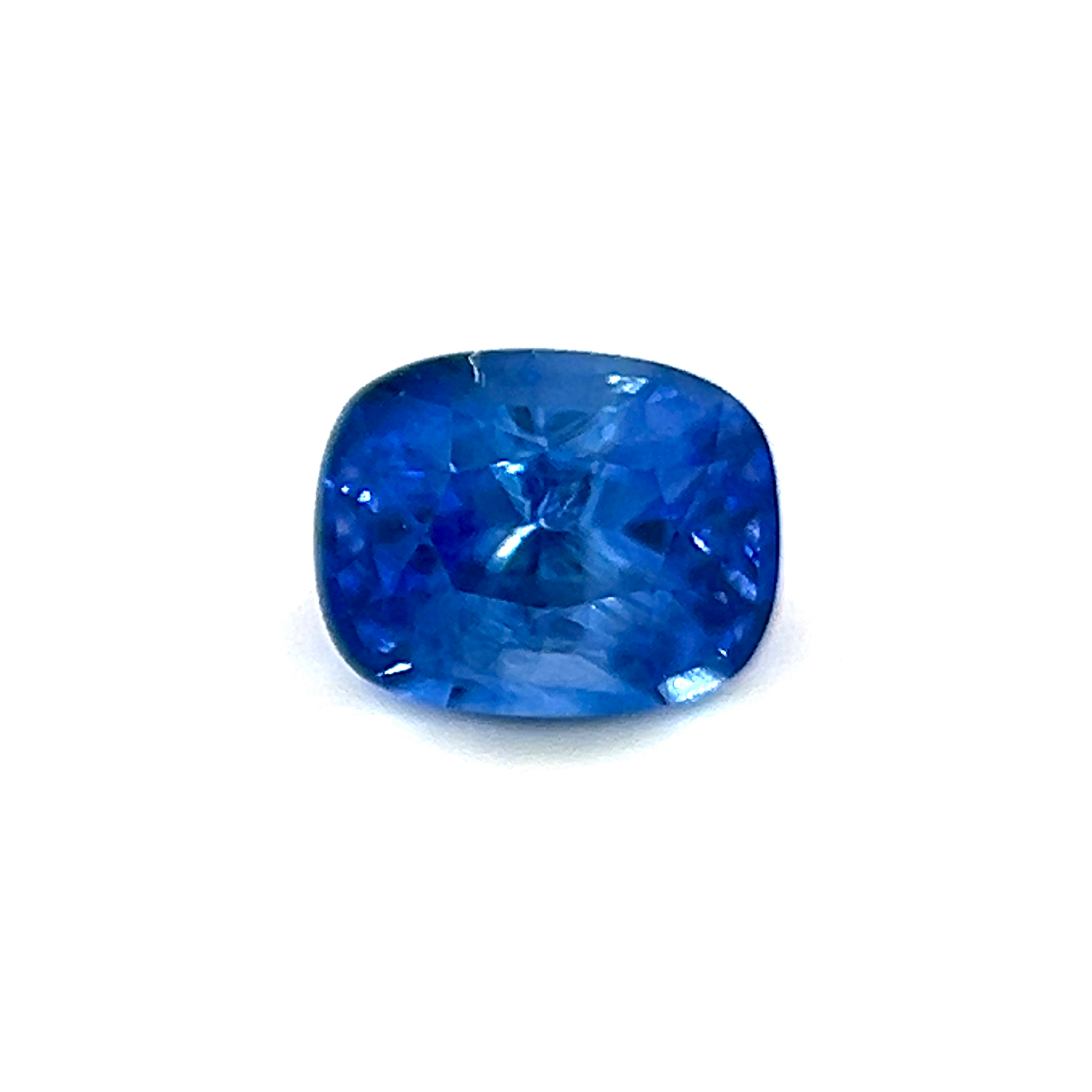 5mmx4mm Cushion Natural Cornflower Blue Sapphire for 8k Rose Gold Minimalist Ring Birthday Gift Ring for Her Graduation | Heated Loose Stone