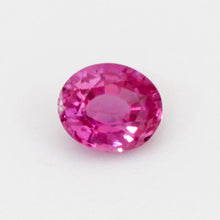 0.82Carat Natural Hot Pink Sapphire Gemstone Oval Cut