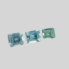 0.90Carats 3Pcs Natural Green Sapphire Gemstone for Sea Green Color 8k Minimalist Ring/Pendant Excellent Cut & Luster | Unheated Loose Stone