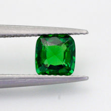 1.06 Carat Natural Tsavorite Gemstone Cushion Cut Vivid Green Brilliant Luster
