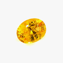 1.17Carat Natural Yellow Sapphire Oval Cut Brilliant Luster Lovely Golden Yellow Color Top Stone | Heated Loose Stone