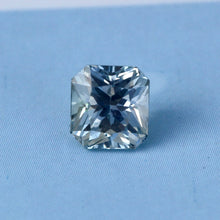 0.89Carat Natural Green Sapphire Gemstone Radiant Cut