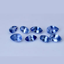 3.04Carat 8 Pcs Natural Blue Sapphire Gemstone LOT Light Blue Color Well Cut Brilliant Luster | Heated Loose Stone Lot